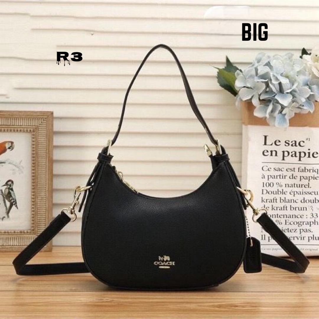 Coach First Copy Hobo Bag Black Premium 12A Quality