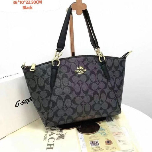 Coach First Copy Tote Bag Black 12A Quality