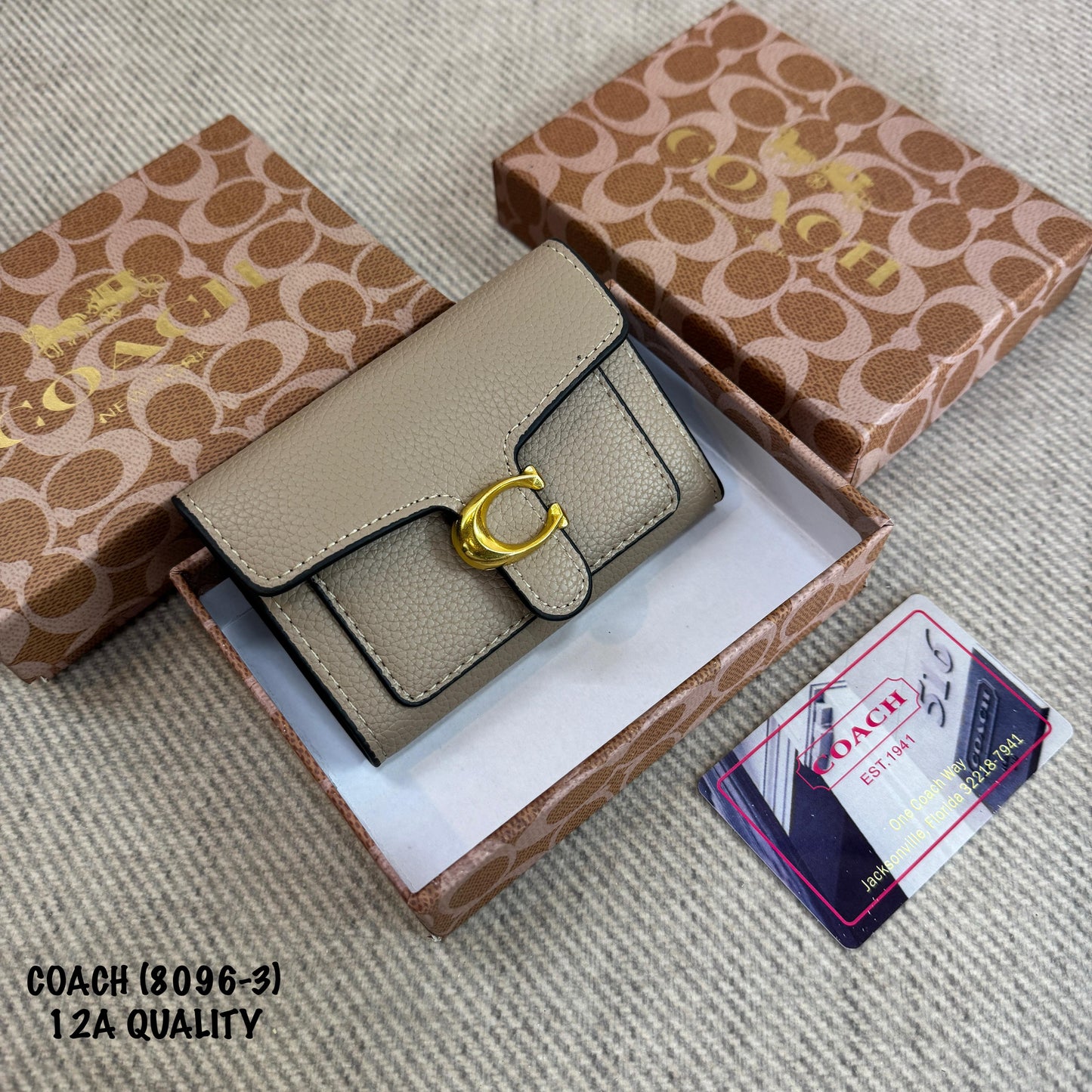 Coach Replica Wallet Premium Quality