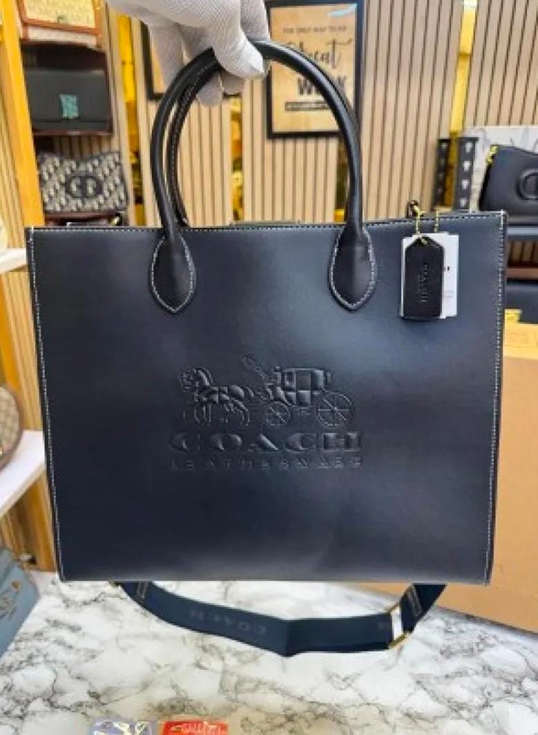 Coach emboss tote first copy bag India