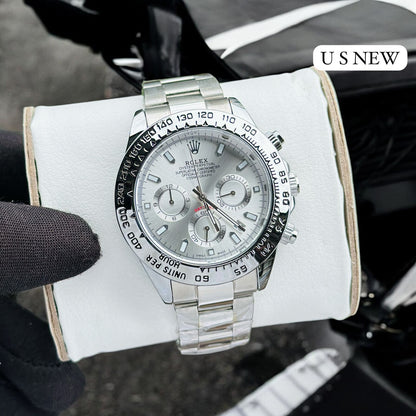 first copy Rolex Daytona in India silver dial with sivel strap