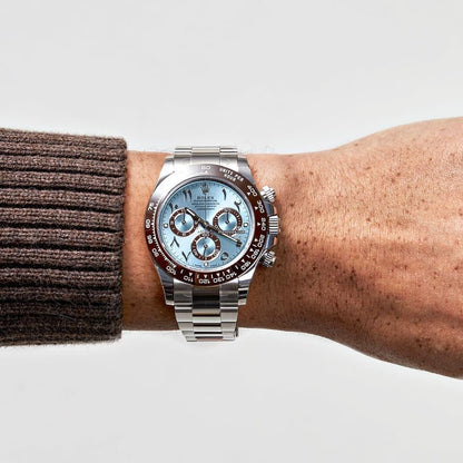 Rolex Cosmograph Daytona first copy silver stainless steel watch India