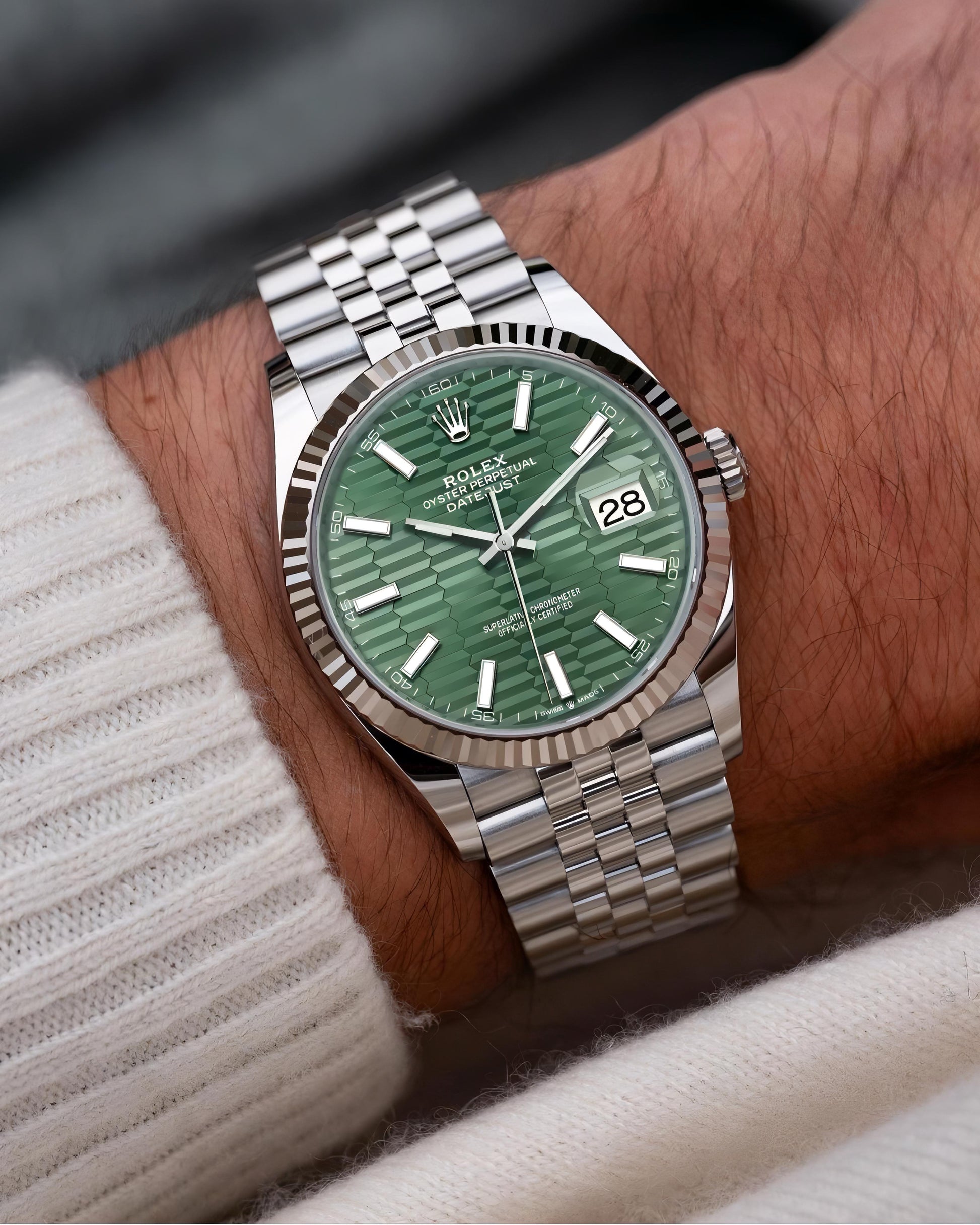 Rolex Datejust replica men’s watch stainless steel case lowest price