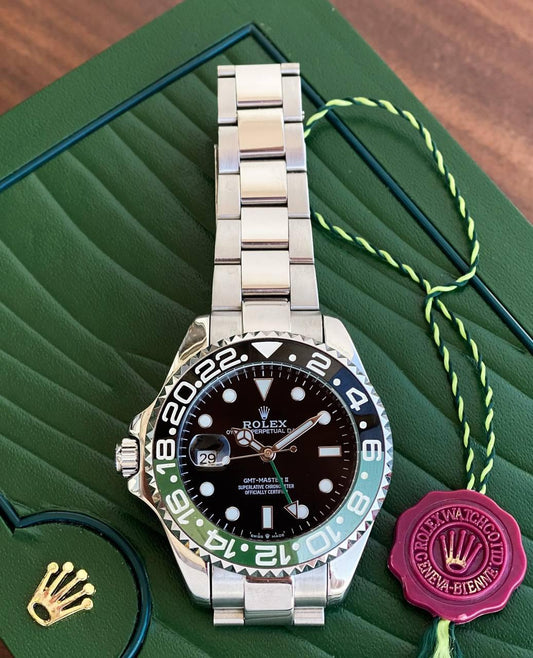 Rolex GMT Master II first copy replica automatic watch 43mm