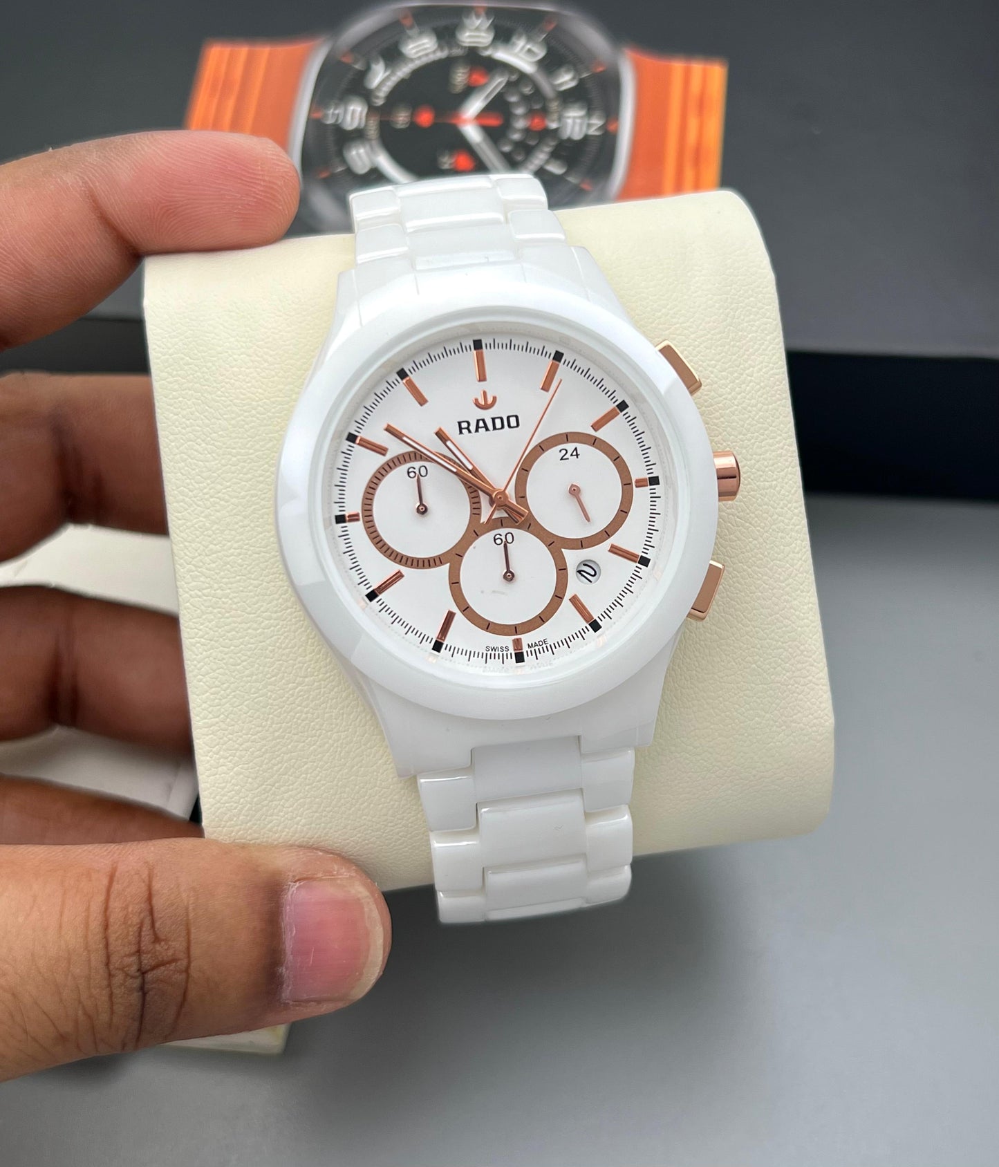 ceramic rado first copy watch