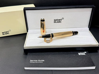 First Copy Mont Blanc Heritage Gold Rollerball Pen with Premium Gift Box – Fast Delivery India