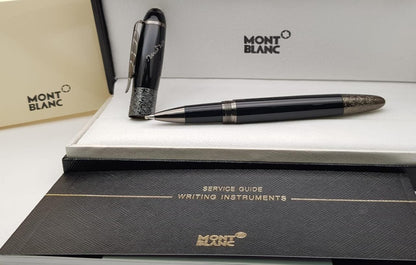 First Copy Mont Blanc Patron Style Black Luxury Rollerball Pen – Executive Writing Pen – COD Available